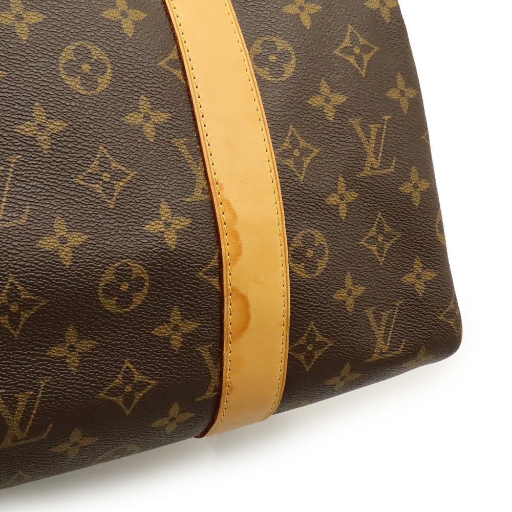 LOUIS VUITTON Brown Monogram Carryall Boston Bag - Picture 9 of 9